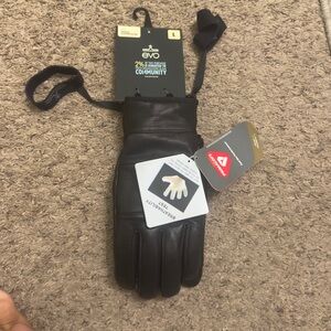 evo Pagoso Leather Insulated Ski Gloves
